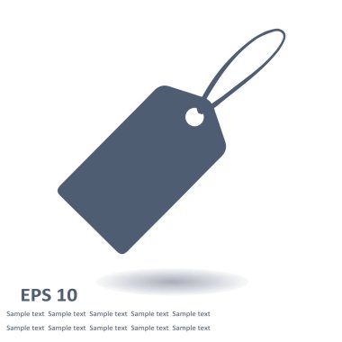 Satılık Etiketler simgesi. Fiyatı yüzde Satılık kapalı Etiketler. Düz tasarım stili. Vektör Eps 10.