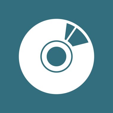 CD veya Dvd simgesini. Kompakt disk erkek.