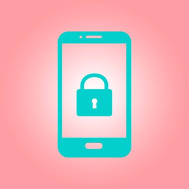 İnternet güvenliği konsepti ikonu. Tanımlama ve koruma simgesi.