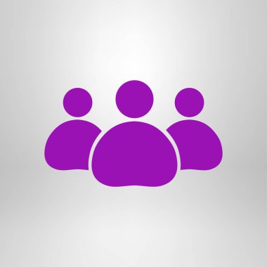 Takım iş simgesi. Ofis çalışanları ve iş takım.