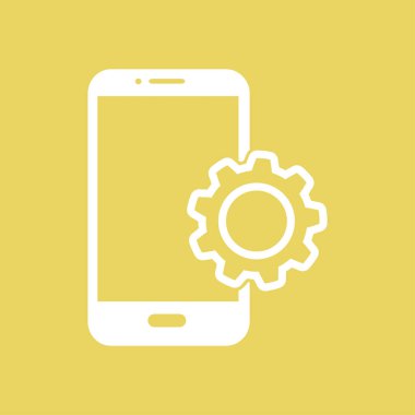 Akıllı telefon hizmetleri simgesi.