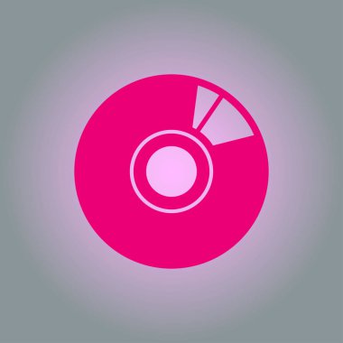 CD veya Dvd simgesini. Kompakt disk erkek.