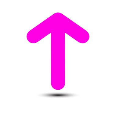 Ok simgesi. vektör illüstrasyonu