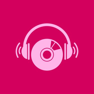 CD veya Dvd simgesini. Kompakt disk erkek.