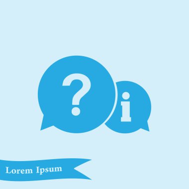 Bilgi değişimi Tema simgesi, toplama ve bilgi analiz. Düz tasarım stili. Vektör Eps 10.