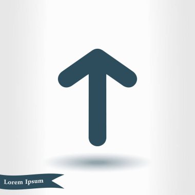 Ok simgesi. vektör illüstrasyonu