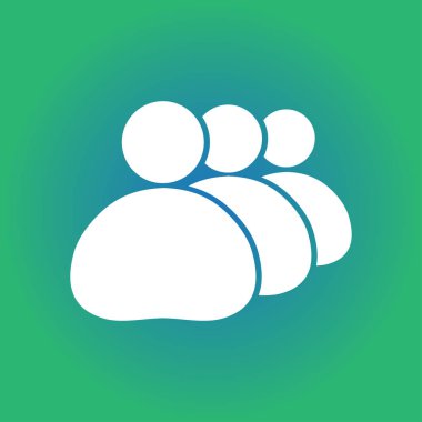 Kişi ya da sosyal işareti simgesi. 