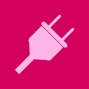 Vektör elektrik dolgu ağı düz simgesi.