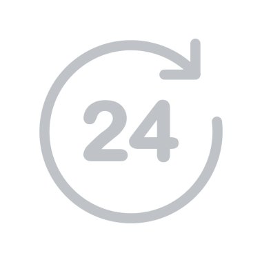 Saat saat etrafında bir gün simgesini açın..