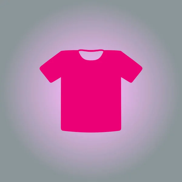 Paita Merkki Kuvake Vaatteet Symboli Tasainen Muotoilu Tyyli — vektorikuva