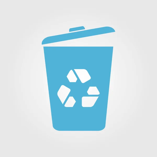 Basura Puede Icono Vector Eps10 Ilustración — Archivo Imágenes Vectoriales