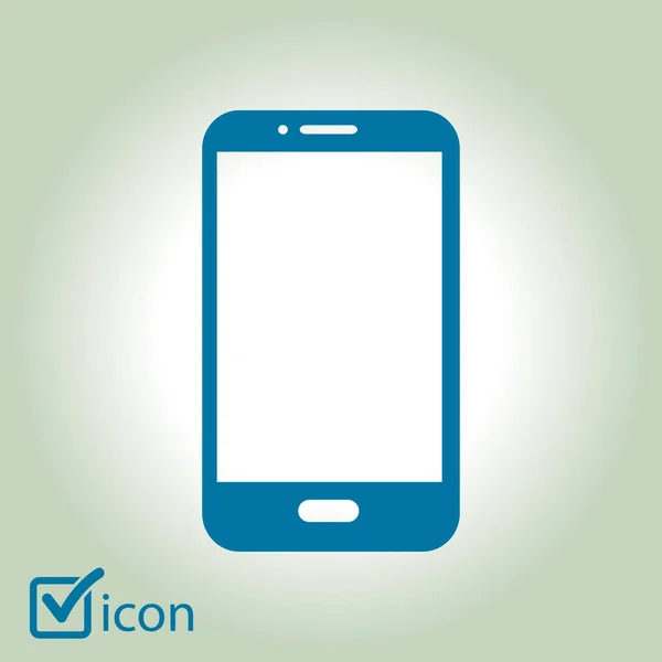 Vektorová Ilustrace Ikony Smartphonu — Stockový vektor