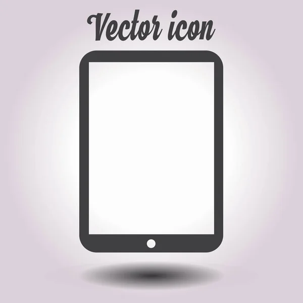 Modernes Digitales Tablet Symbol Flaches Design Vektor Folge — Stockvektor