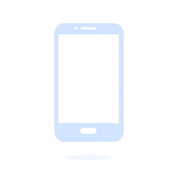 Vector Illustration Smartphone Icon — Stock Vector