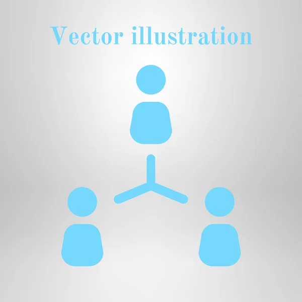 Concepto Comunicación Ilustración Vectorial — Vector de stock