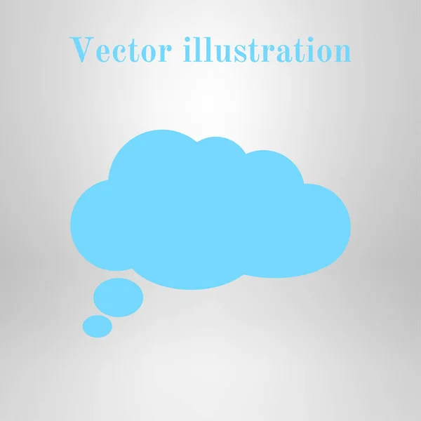 Chat Plana Icon Vector Eps — Archivo Imágenes Vectoriales