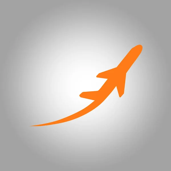 Αεροπλάνο Αεροπορικά Εισιτήρια Αεροπορικά Ταξίδια Fly Απογείωση Σιλουέτα Στοιχείο Αεροπλάνο — Διανυσματικό Αρχείο
