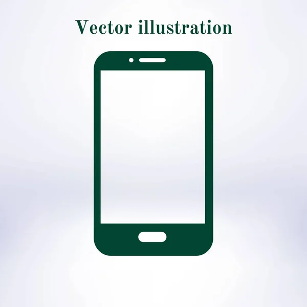 Vektor Illustration Des Smartphone Symbols — Stockvektor