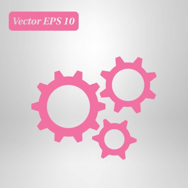 Simge vites. Düz stil. 