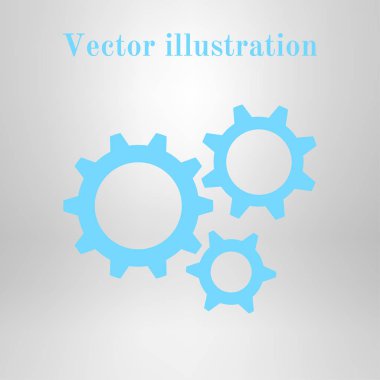 Simge vites. Düz stil. 