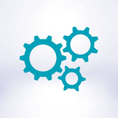 Simge vites. Düz stil. 