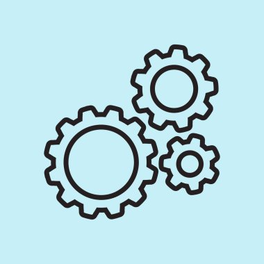 Simge vites. Düz stil. 