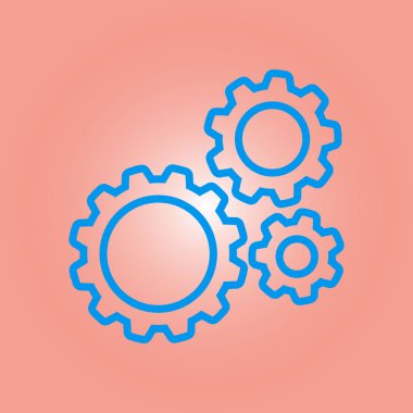 Simge vites. Düz stil. 