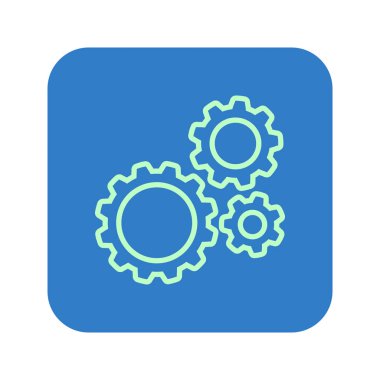 Simge vites. Düz stil. 