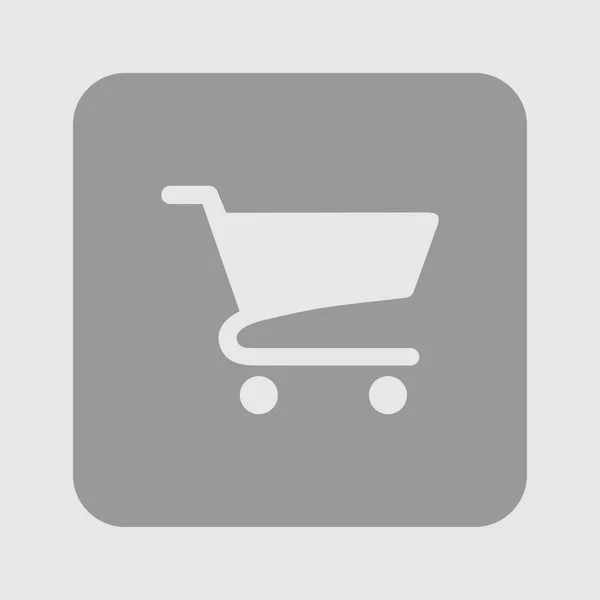 Flache Ikone Der Einkaufstabelle Produkt Zum Warenkorb Hinzufügen — Stockvektor