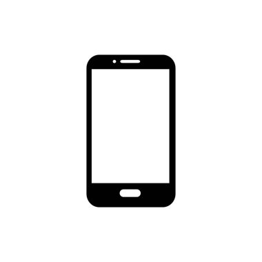 Mikroçip akıllı telefon simgesini.