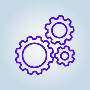 Simge vites. Düz stil. 