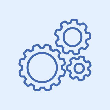 Simge vites. Düz stil. 