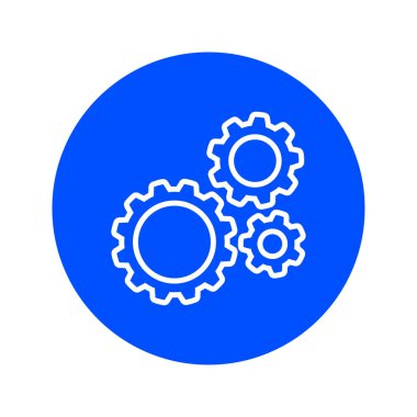 Simge vites. Düz stil. 