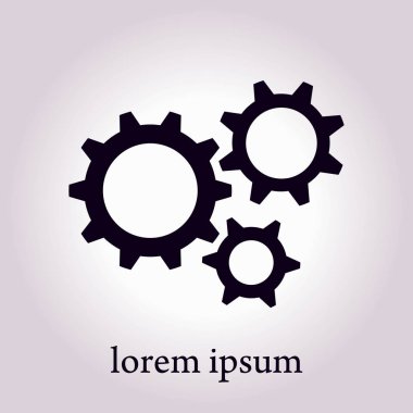 Simge vites. Düz stil. 