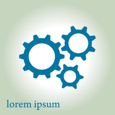 Simge vites. Düz stil. 