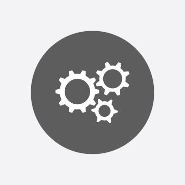 Simge vites. Düz stil. 