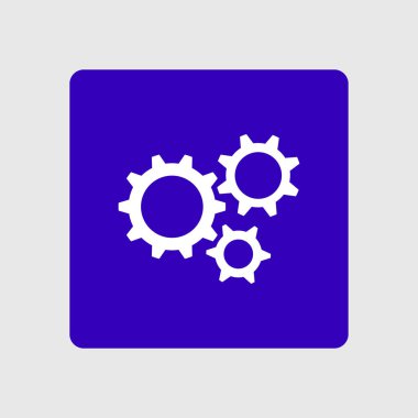 Simge vites. Düz stil. 