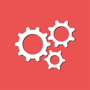 Simge vites. Düz stil. 