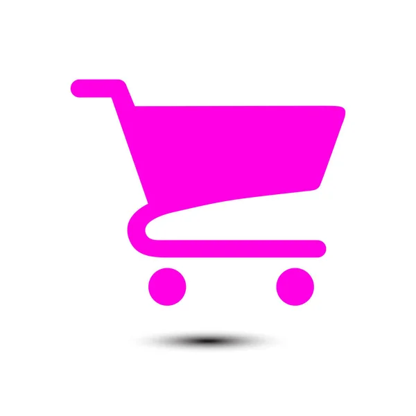 Platt Ikon Shopping Diagram平的购物图表图标 — 图库矢量图片
