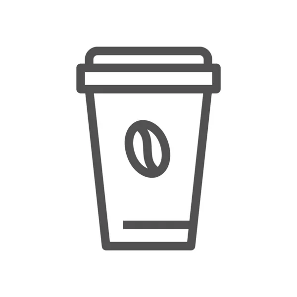Machine à café pour icône design style de vie. Conception graphique plate. Equipement de cuisine. Course modifiable. 48x48 Pixel Parfait — Image vectorielle