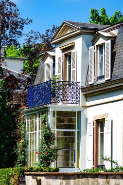 Eski güzel windows tarihi merkezi, Colmar, alsacien stil, Fransa