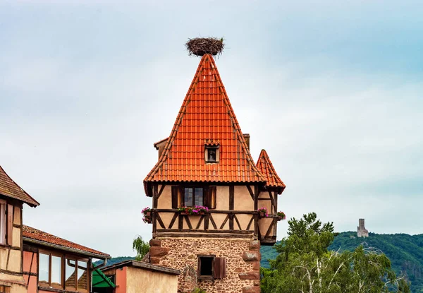 Redaktionell: 9 juni 2019: Chatenois, Frankrike. Fancy-klänning medelt — Stockfoto