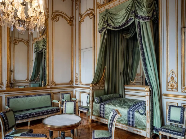 Wunderschönes luxuriöses Interieur des Palastes Rohan in Straßburg, königliche m — Stockfoto