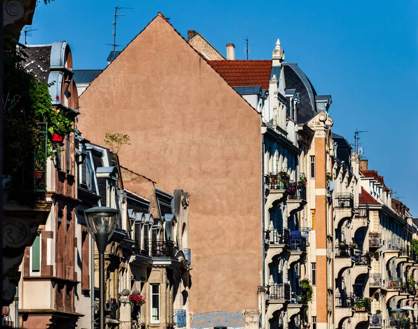 Editoriale Agosto 2020 Strasburgo Francia Strade Strasburgo All Alba Morbido — Foto Stock