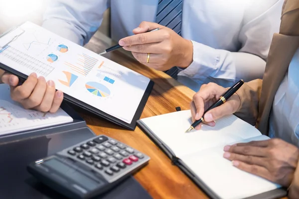 Teamwork Startup Projektplanung Große Besprechungsteams Die Zusammenarbeiten Brainstorming Prozess Joberfolg — Stockfoto