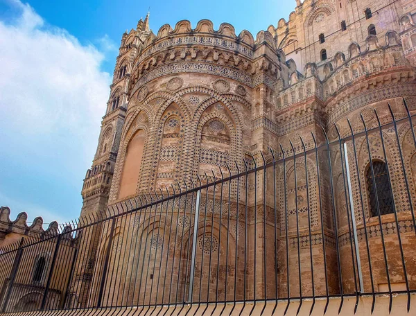 Catedral Ciudad Siciliana Palermo — Foto de Stock