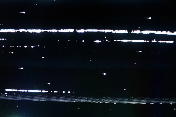 Arıza Tv ekranı. Orijinal analog Tv ekran hatası