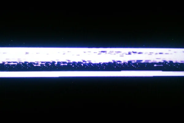 Arıza Tv ekranı. Orijinal analog Tv ekran hatası