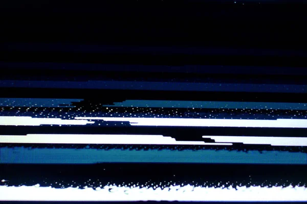 Arıza Tv ekranı. Orijinal analog Tv ekran hatası