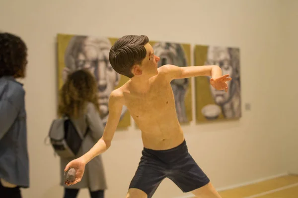 Rio de Janeiro, Brezilya. 27 Mayıs 2019: Bank of Brazil Kültür Merkezi'nde 